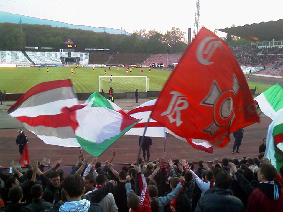 Старият стадион „Българска армия“ през 2009 г.